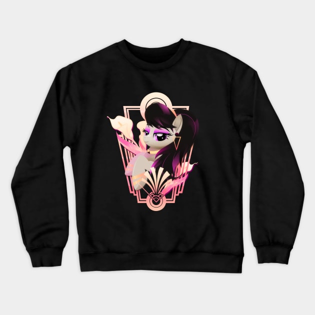 Eighties Art Deco Octavia Crewneck Sweatshirt by Ilona's Store